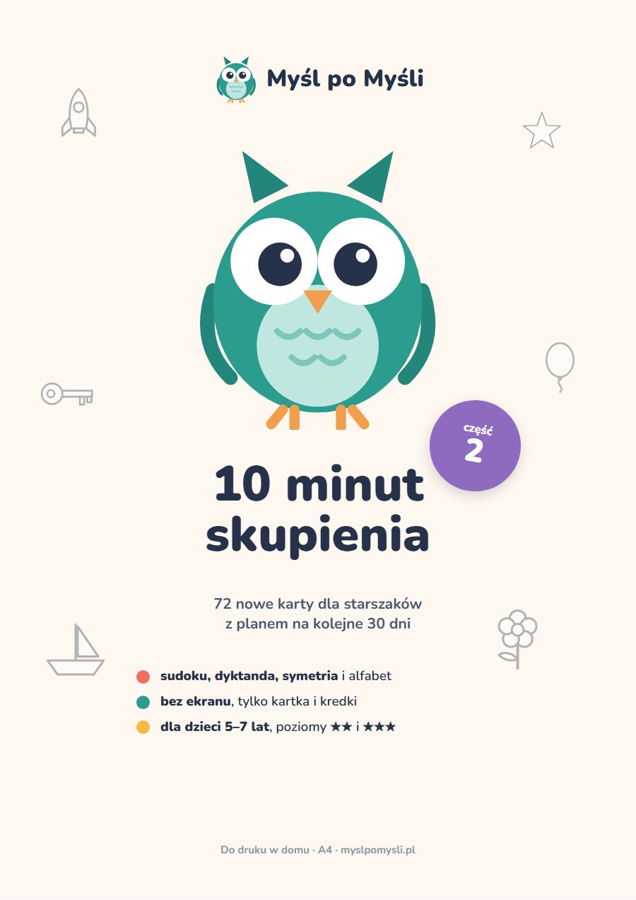 10 minut skupienia, część 2: okładka